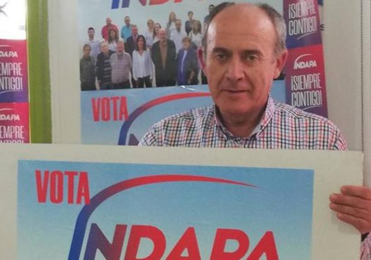 José Porcel volverá a ser el candidato de Indapa.