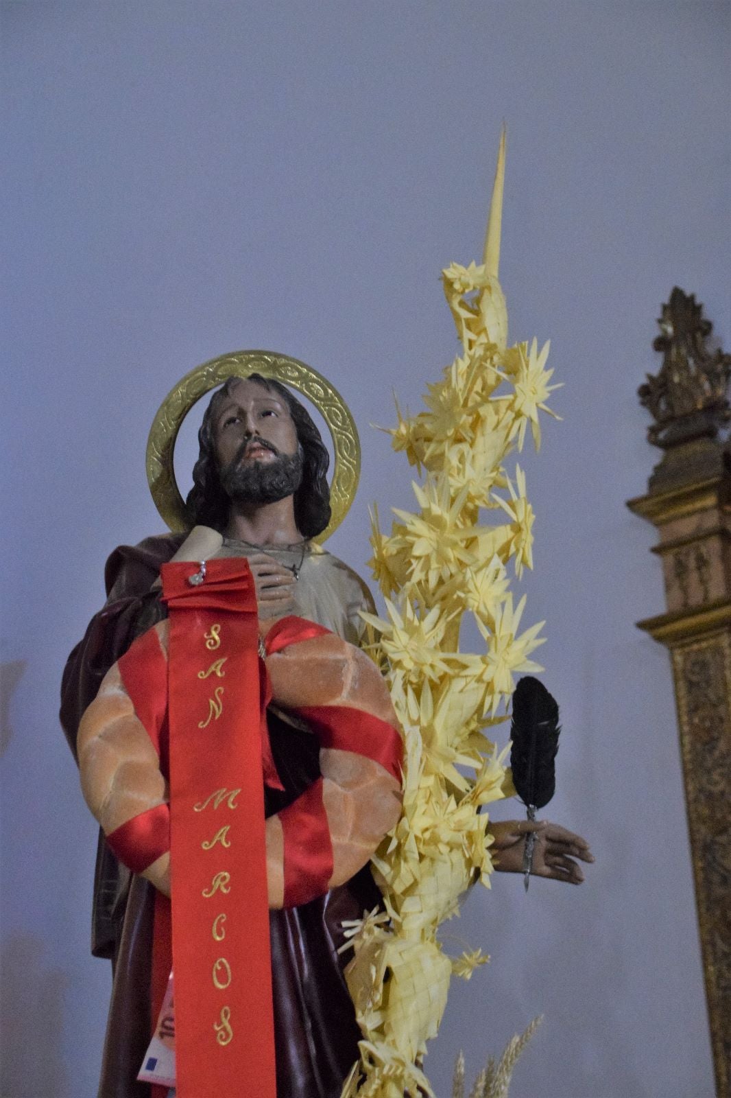 San Marcos procesiona por las calles de Roquetas