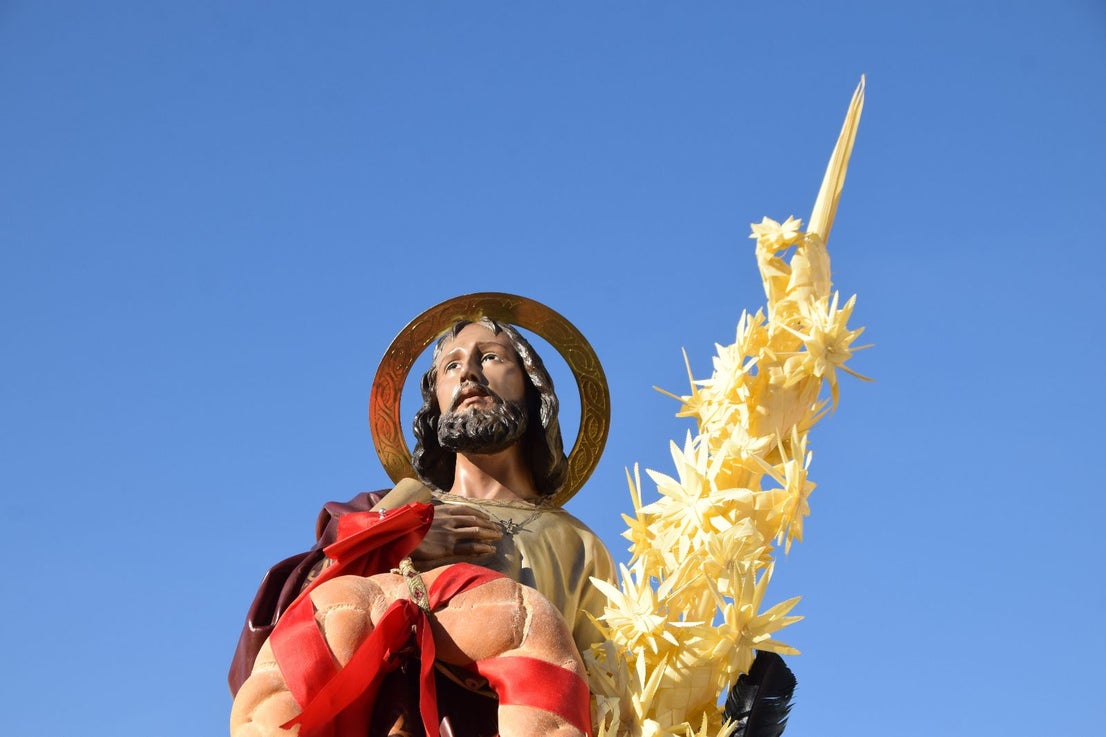 San Marcos procesiona por las calles de Roquetas