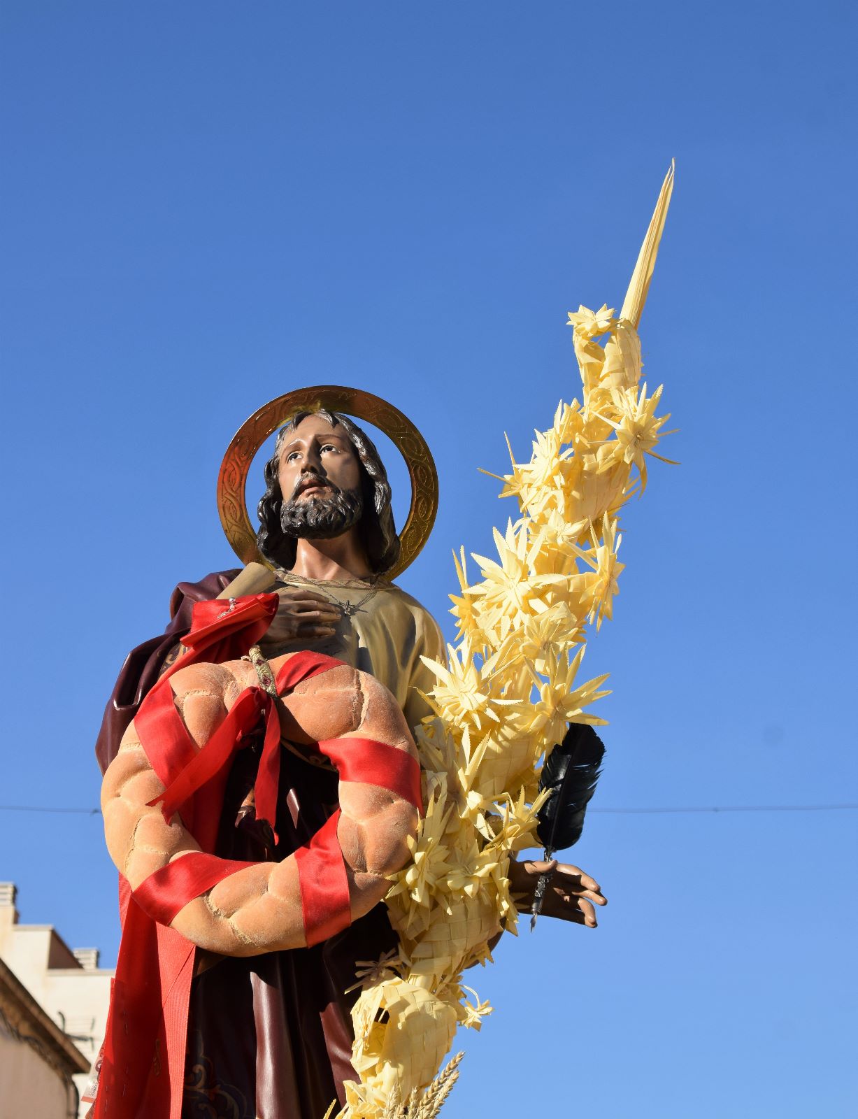 San Marcos procesiona por las calles de Roquetas