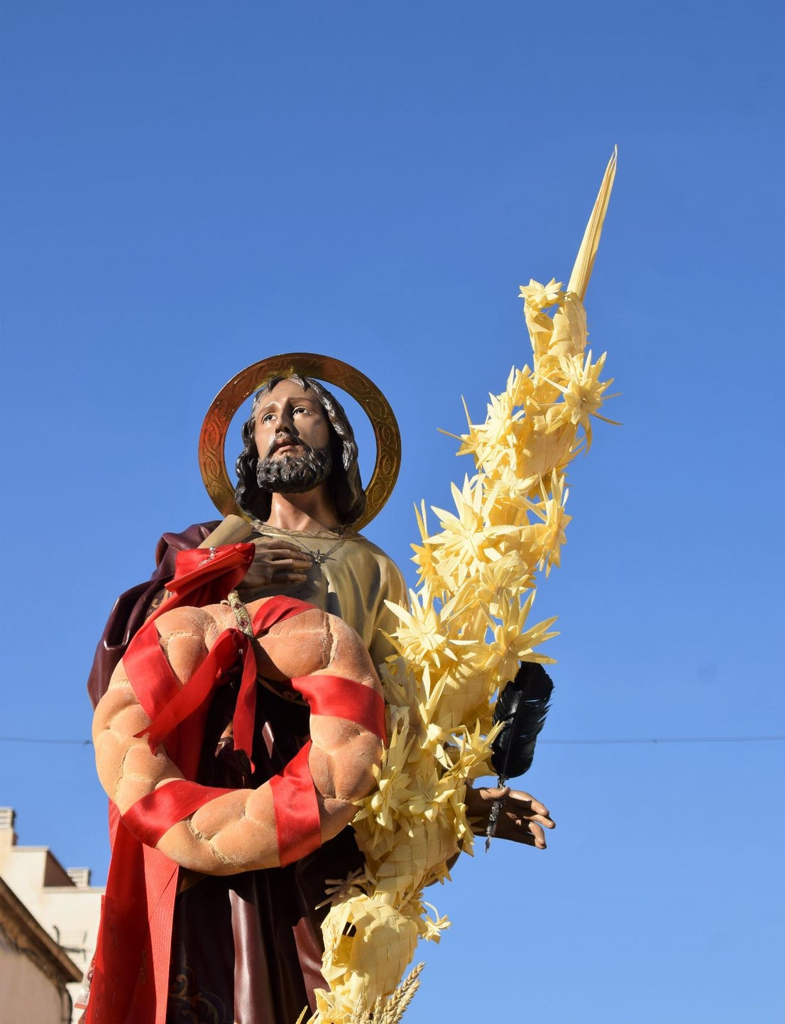 San Marcos procesiona por las calles de Roquetas