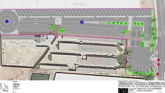La Mojonera ya tiene los terrenos para los accesos y el parking del cementerio
