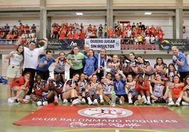 Estructuras Moya BM Roquetas subcampeón de Andalucía juvenil femenino