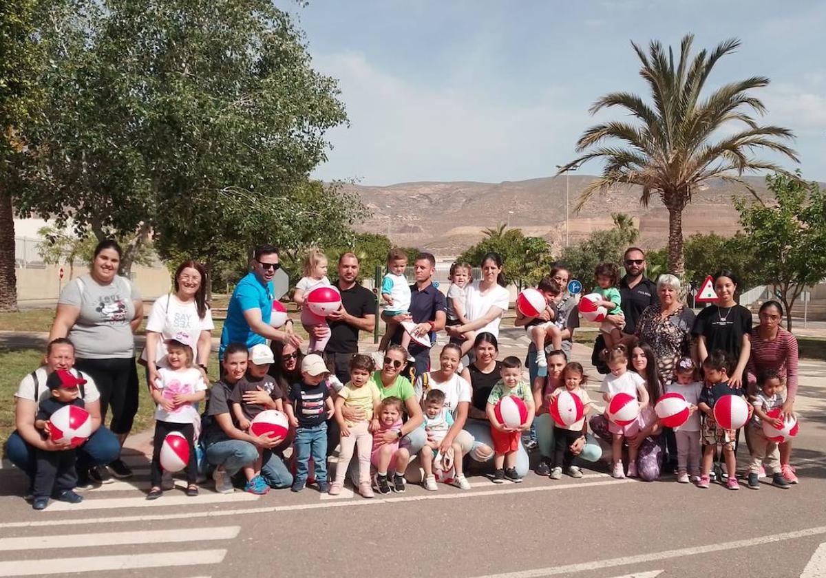 Casi 200 alumnos de las guarderías de Vícar reciben su primeras clases de Educación Vial