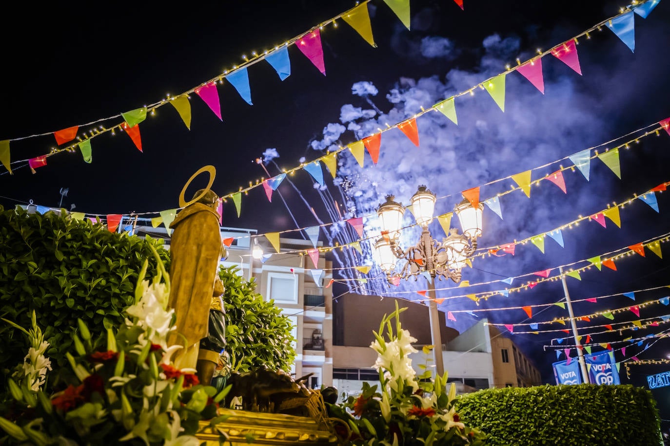 Así fue la procesión de San Isidro en El Parador