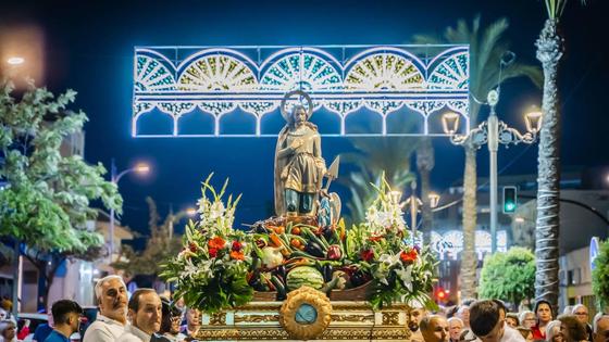 Así fue la procesión de San Isidro en El Parador