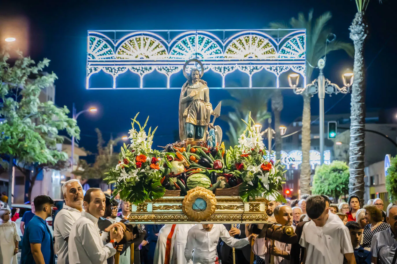 Así fue la procesión de San Isidro en El Parador