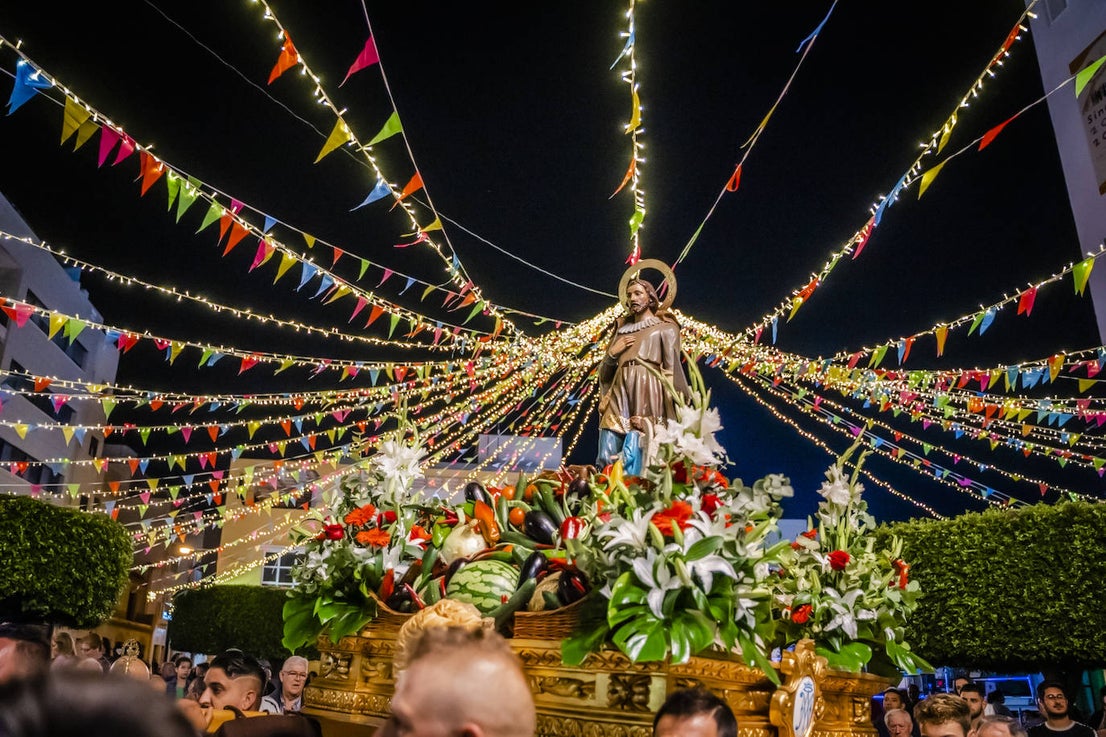 Así fue la procesión de San Isidro en El Parador