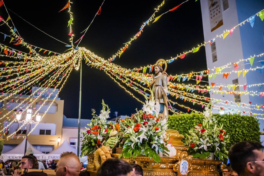 Así fue la procesión de San Isidro en El Parador