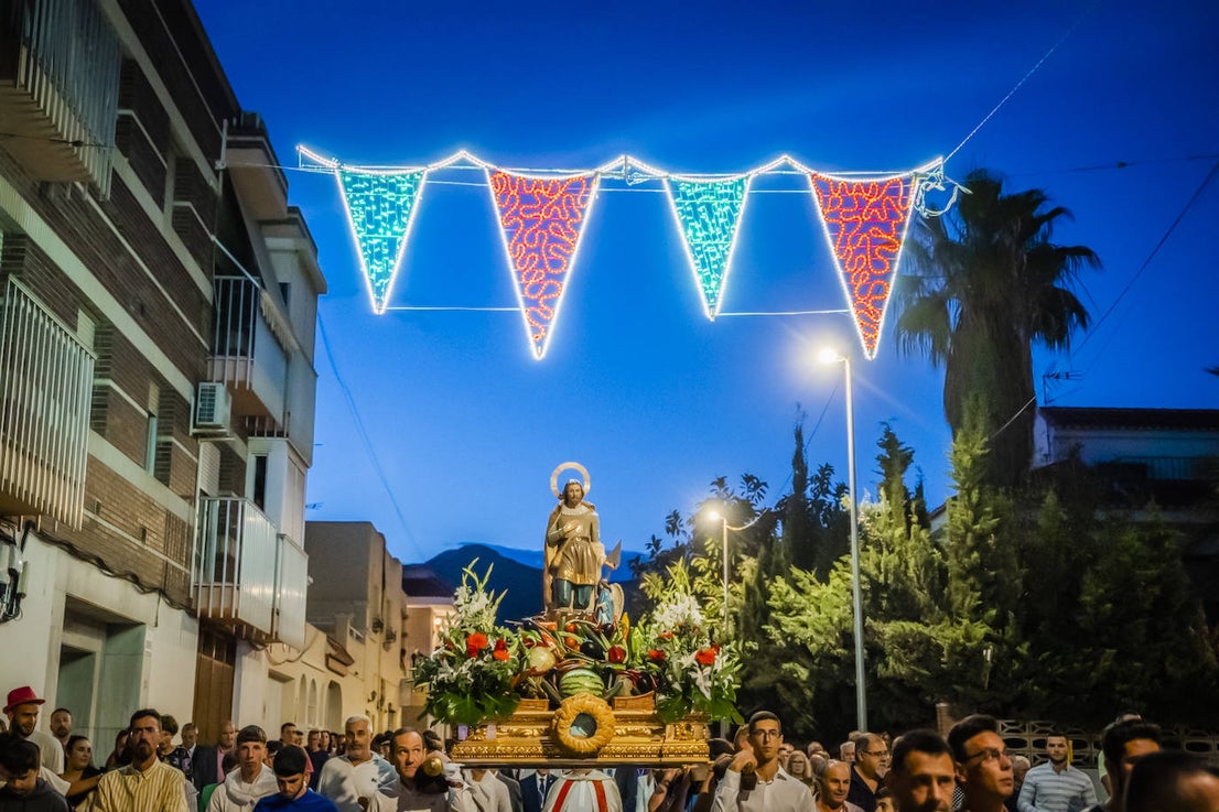Así fue la procesión de San Isidro en El Parador