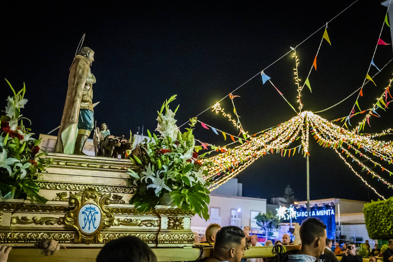 Así fue la procesión de San Isidro en El Parador