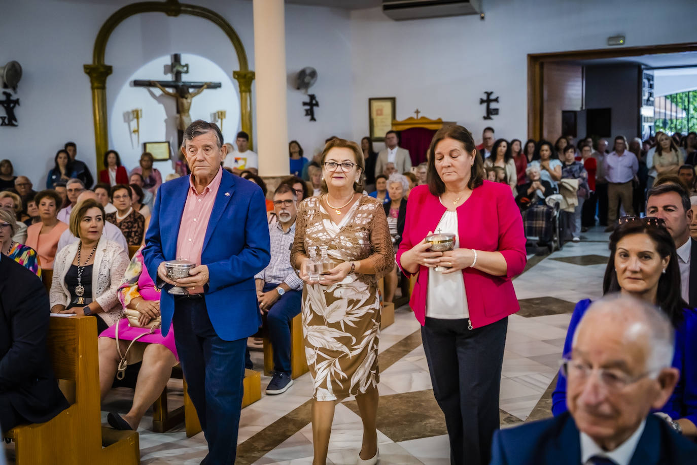 Así fue la procesión de San Isidro en El Parador