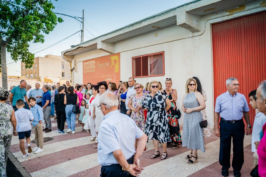 San Antonio y La Inmaculada procesionan por las calles de Cortijos de Marín en sus fiestas