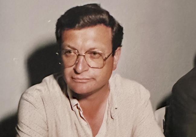 José Galdeano en su primera legislatura como concejal de Roquetas.