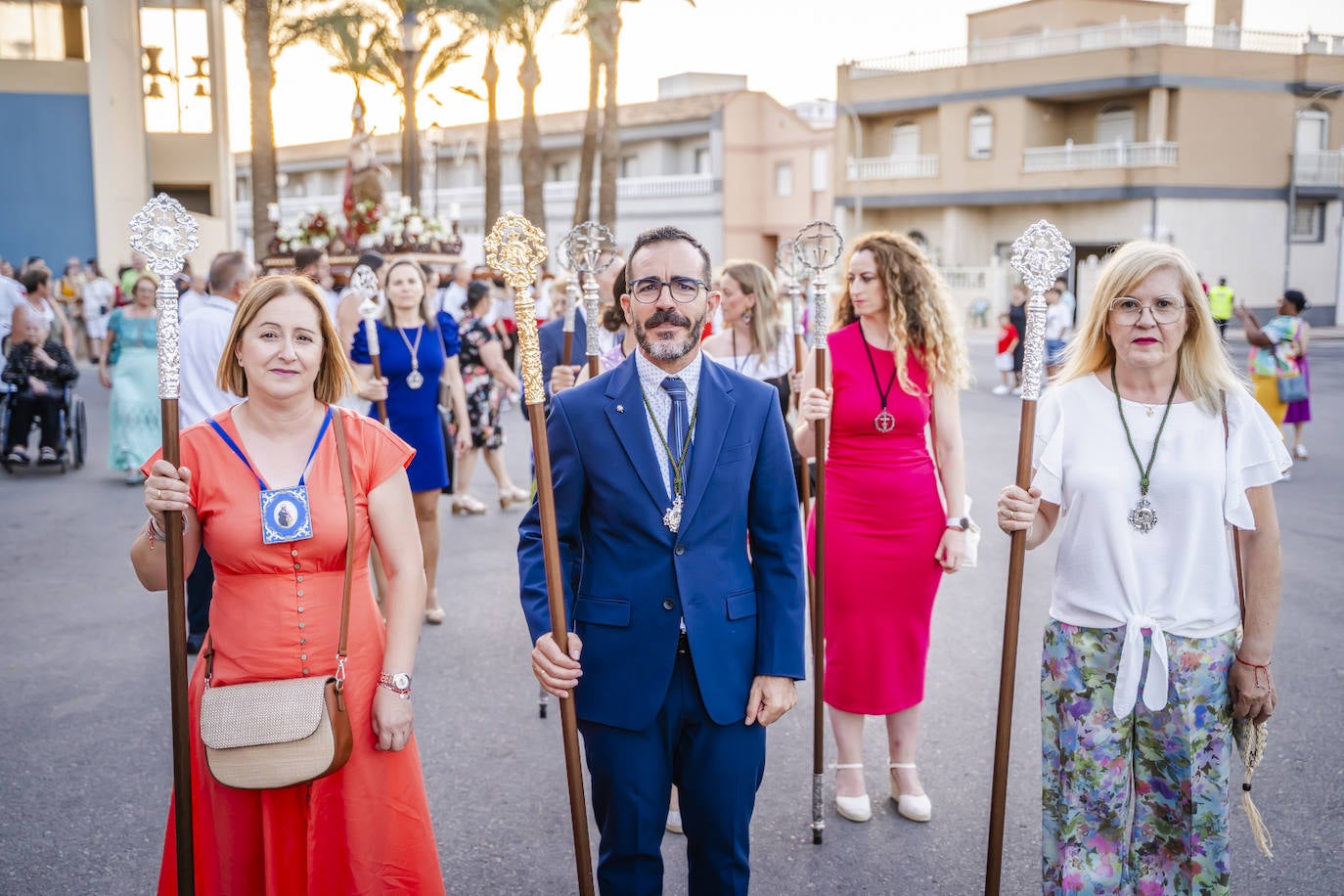 San Juan recorre las calles de Roquetas