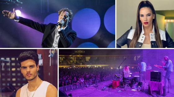 Pulpop, Salinas Sound, India Martínez, Abraham Mateo y Bisbal: A pie de calle calienta el verano en Roquetas