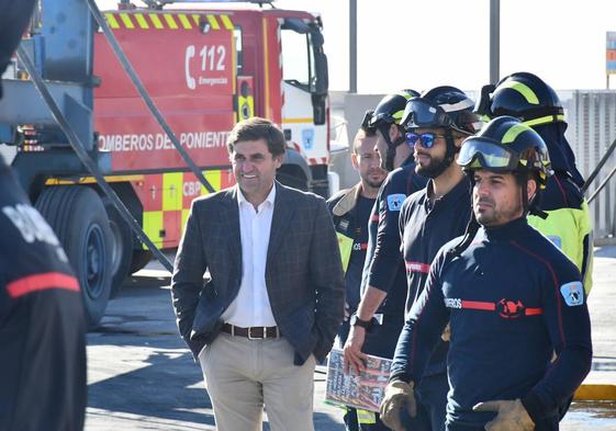 José Juan Rodríguez, reelegido presidente del Consorcio de Bomberos del Poniente.