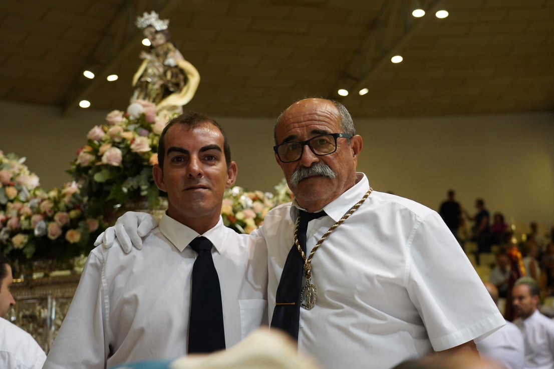 La Virgen del Carmen reúne a sus fieles en la procesión de Aguadulce
