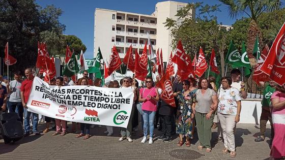 IU Podemos piden «proteger» la residencia de Aguadulce