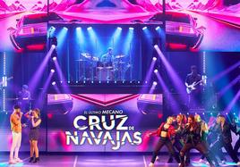 'Cruz de navajas', el musical de Mecano, llega a Roquetas de Mar