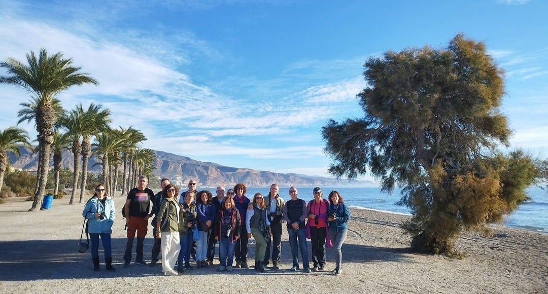 Roquetas de Mar ha completado la mitad de las rutas fotográficas con éxito de asistencia