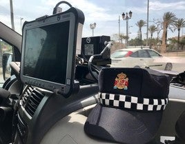 Radar de la Policía.