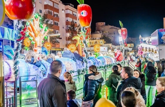 Una atracción similar al gusanito loco en el Parque de los Bajos.