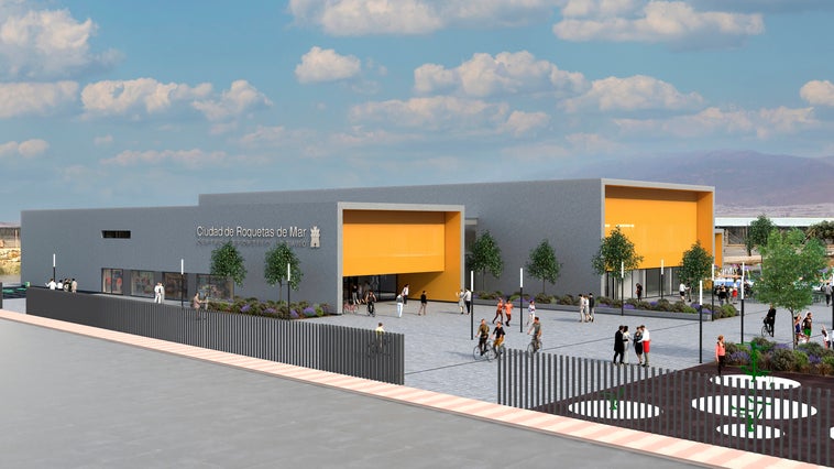 La licitación del centro urbano, primer paso para la futura Ciudad deportiva de Roquetas