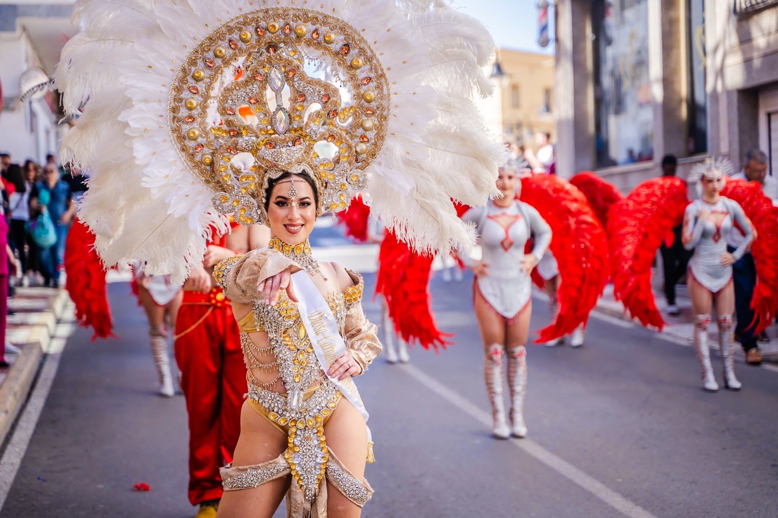 La imágenes del tradicional Entierro de la Sardina en Roquetas de Mar y El Parador