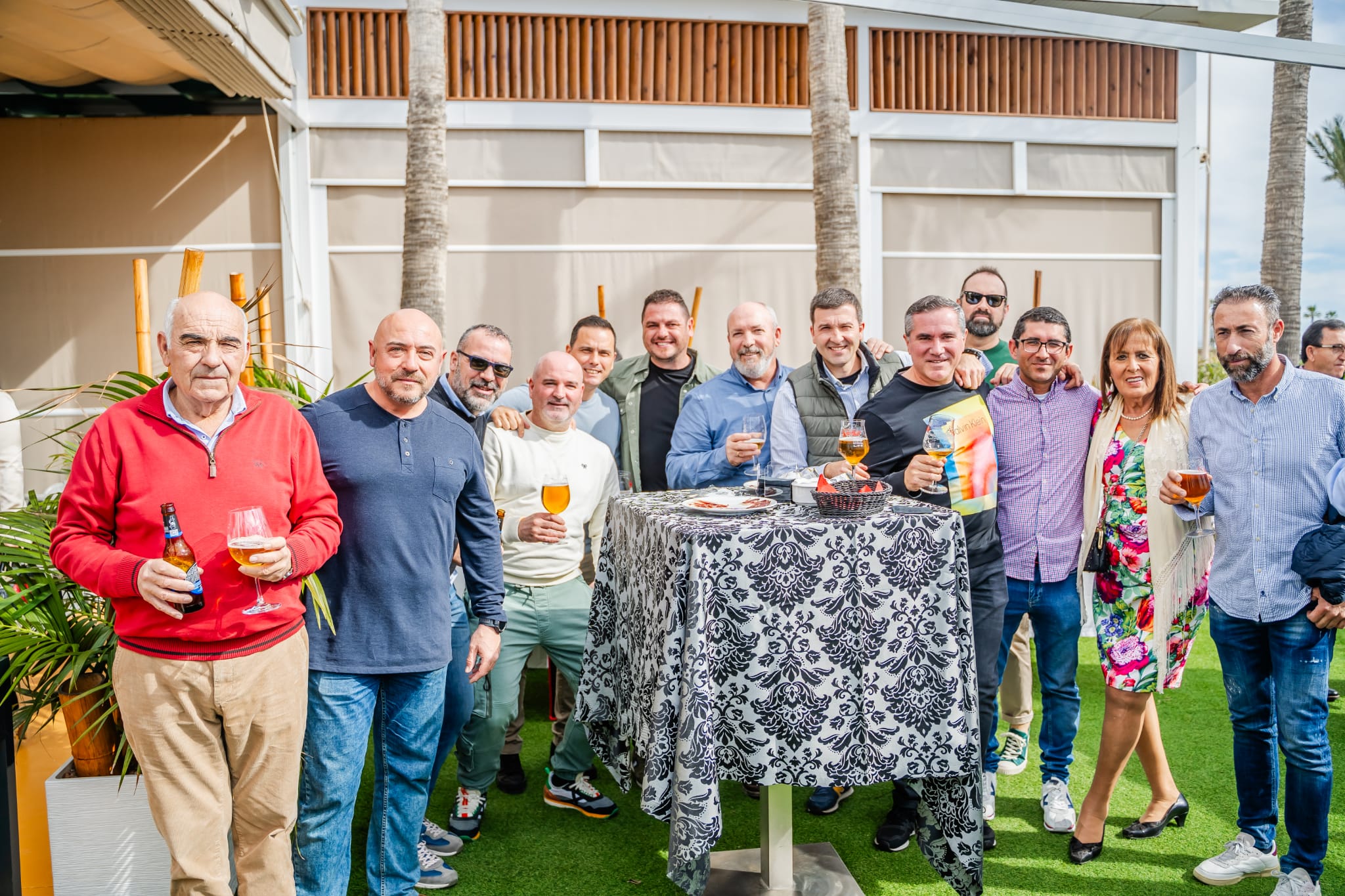 Las imágenes de la despedia de Francisco García, un policía único en Roquetas