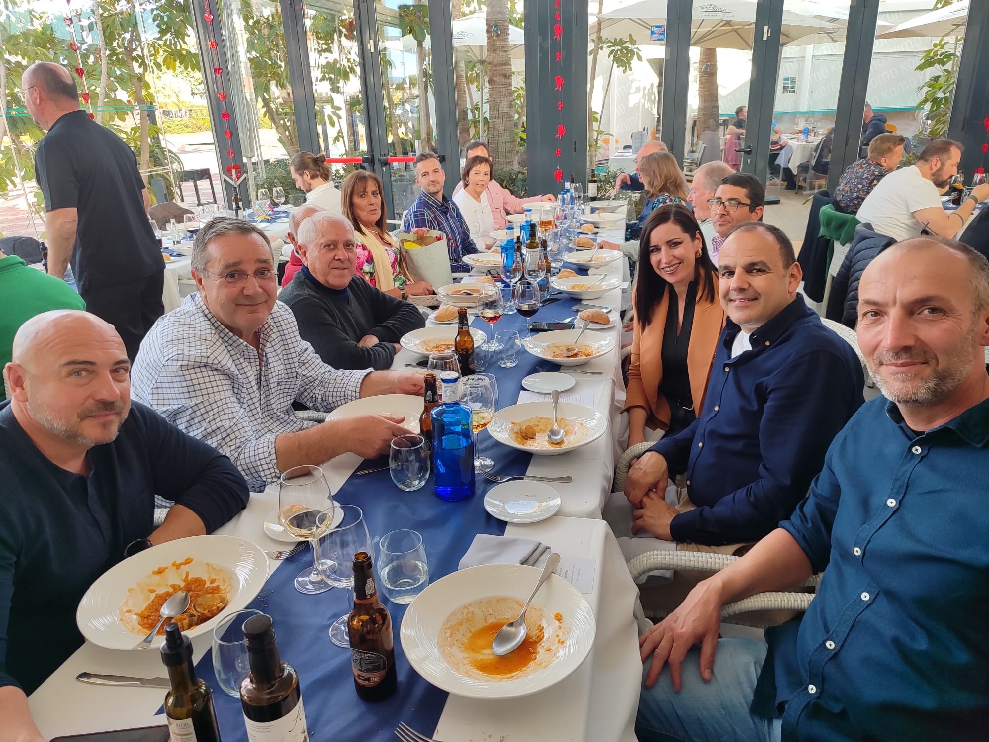 Las imágenes de la despedia de Francisco García, un policía único en Roquetas