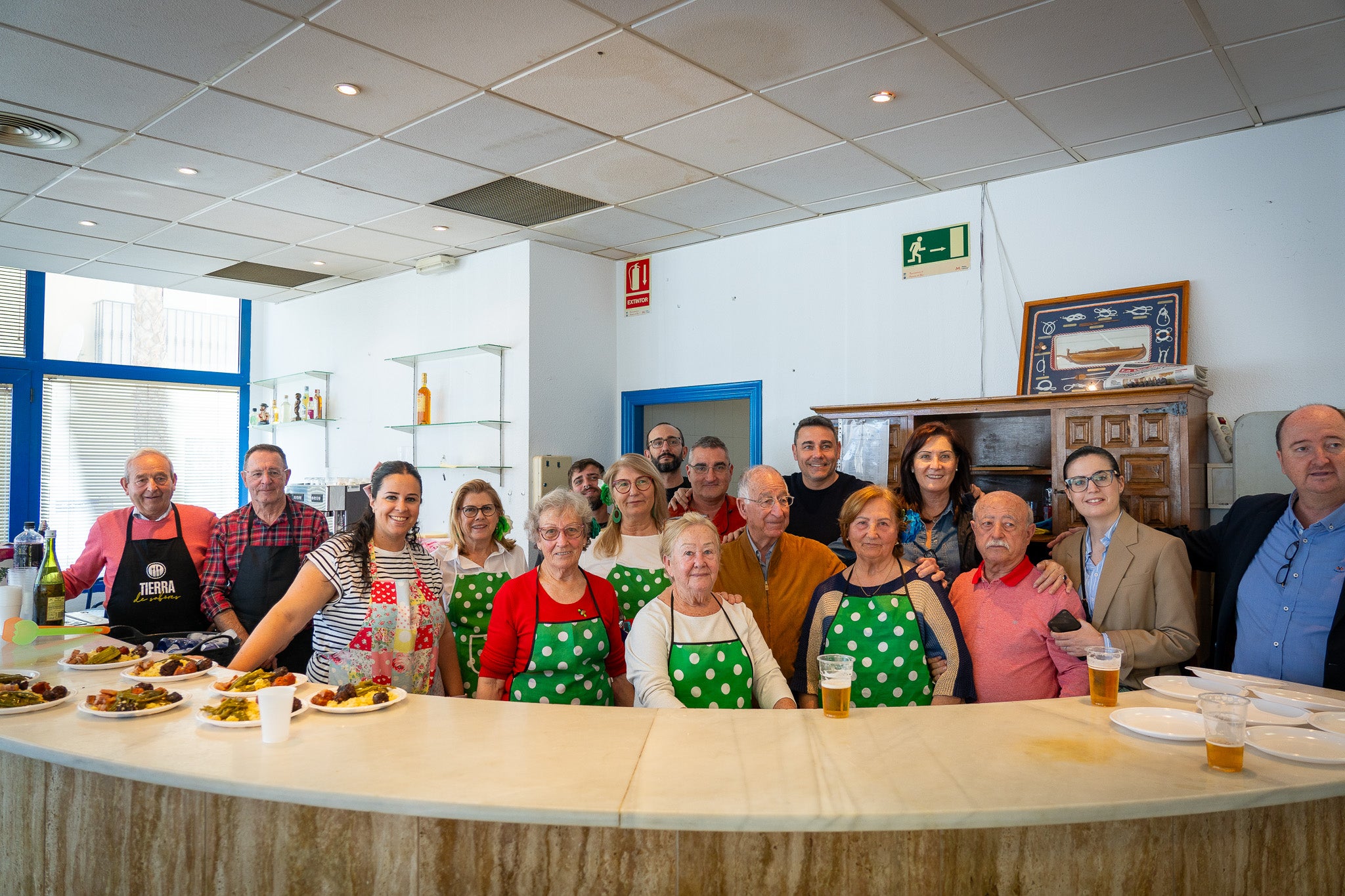 Así fueron las tradicionales migas por el Día de Andalucía