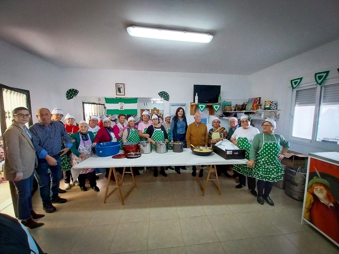 Así fueron las tradicionales migas por el Día de Andalucía