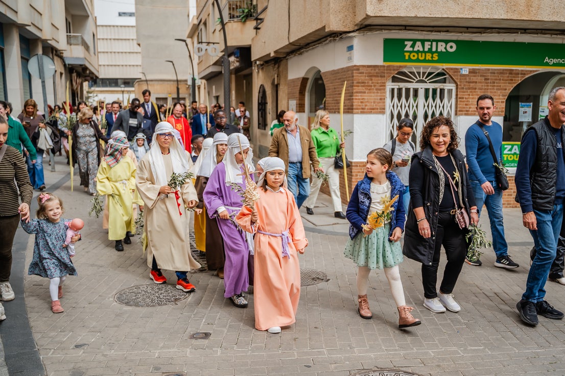 Así fue la procesión de las Palmas y Olivos