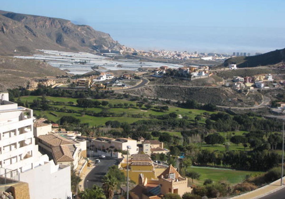 Una de las vistas panorámicas de la Envía de Vícar, una de las zonas más potentes del Poniente.