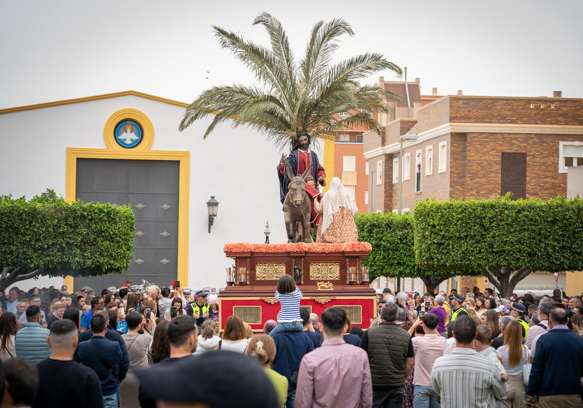 La Borriquita en El Parador.