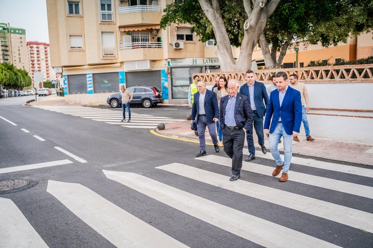 Mejoras de asfaltado en varias calles de Aguadulce