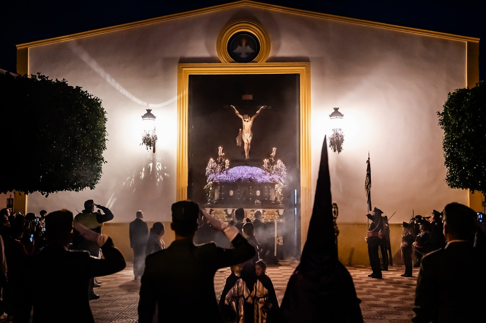 El Parador disfruta de su cofradía el Jueves Santo