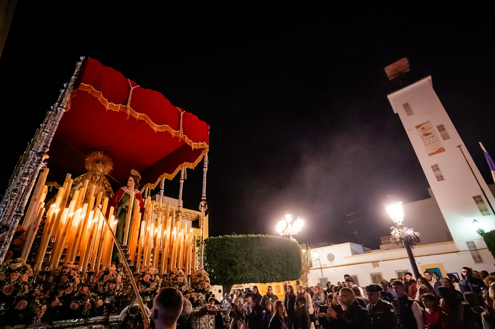 El Parador disfruta de su cofradía el Jueves Santo