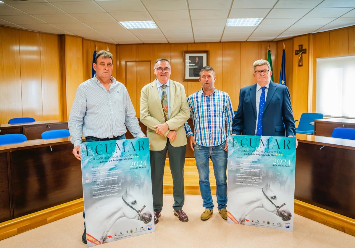 Presentación del concurso morfológico en el Ayuntamiento.