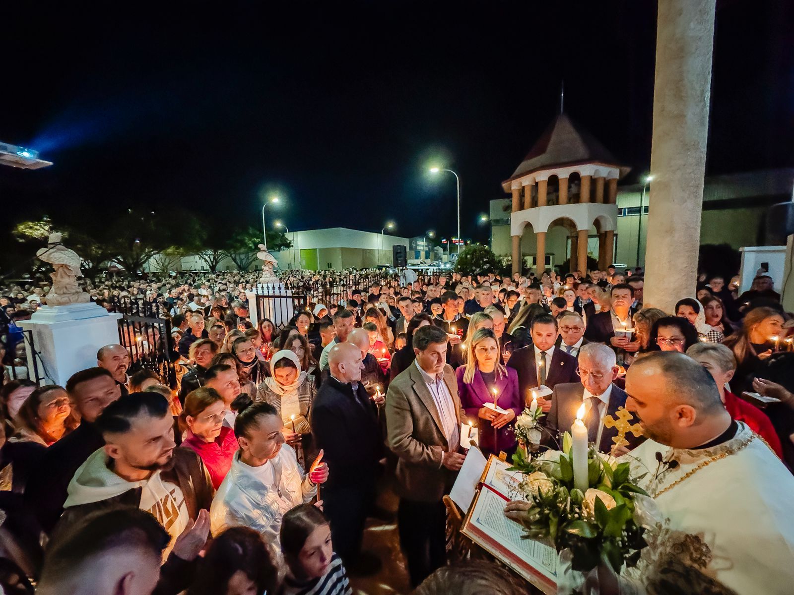 Resurrección ortodoxa en Roquetas de Mar