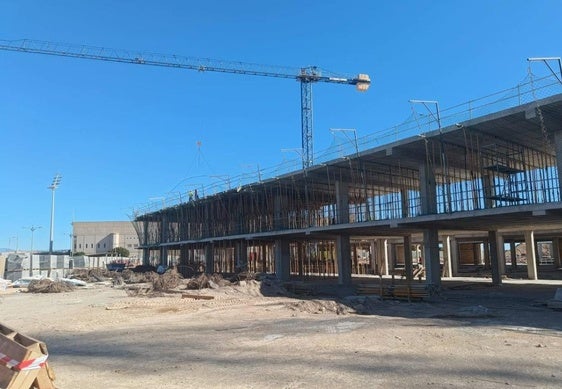 El futuro Hospital de Roquetas de Mar se acerca al 80 por ciento de ejecución