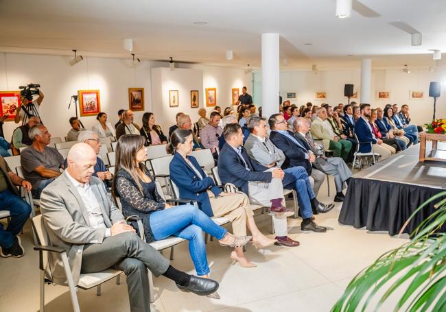 Algunos de los asistentes a la conferencia.