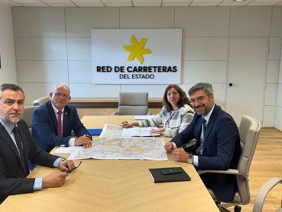 El nuevo enlace de la autovía A-7 se encuentra cada vez más cerca de su llegada al municipio vicario