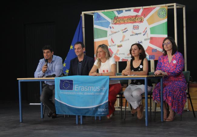 La presentación del evento en Aguadulce.