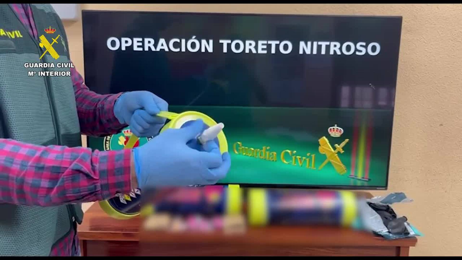 Operación contra el narcotráfico en Roquetas