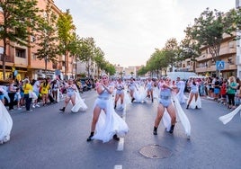 Uno de los eventos que se realizó en Roquetas de Mar por la celebración de la Noche en Blanco.