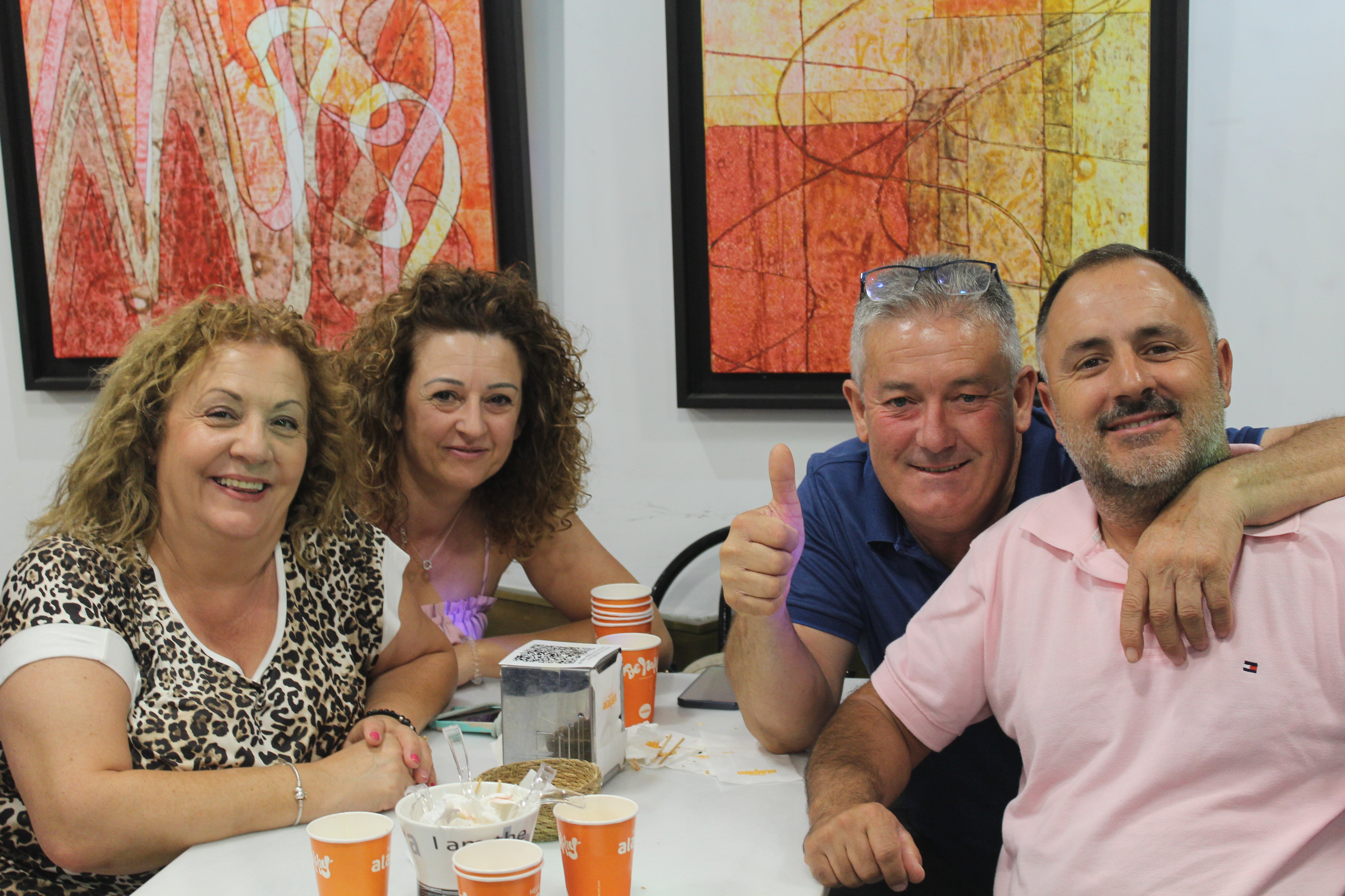 Así fue la celebración del 50 aniversario de la Heladería Alacant de Roquetas de Mar