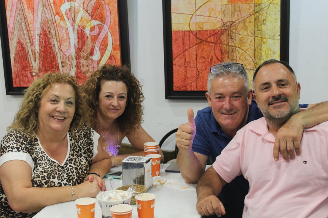Así fue la celebración del 50 aniversario de la Heladería Alacant de Roquetas de Mar