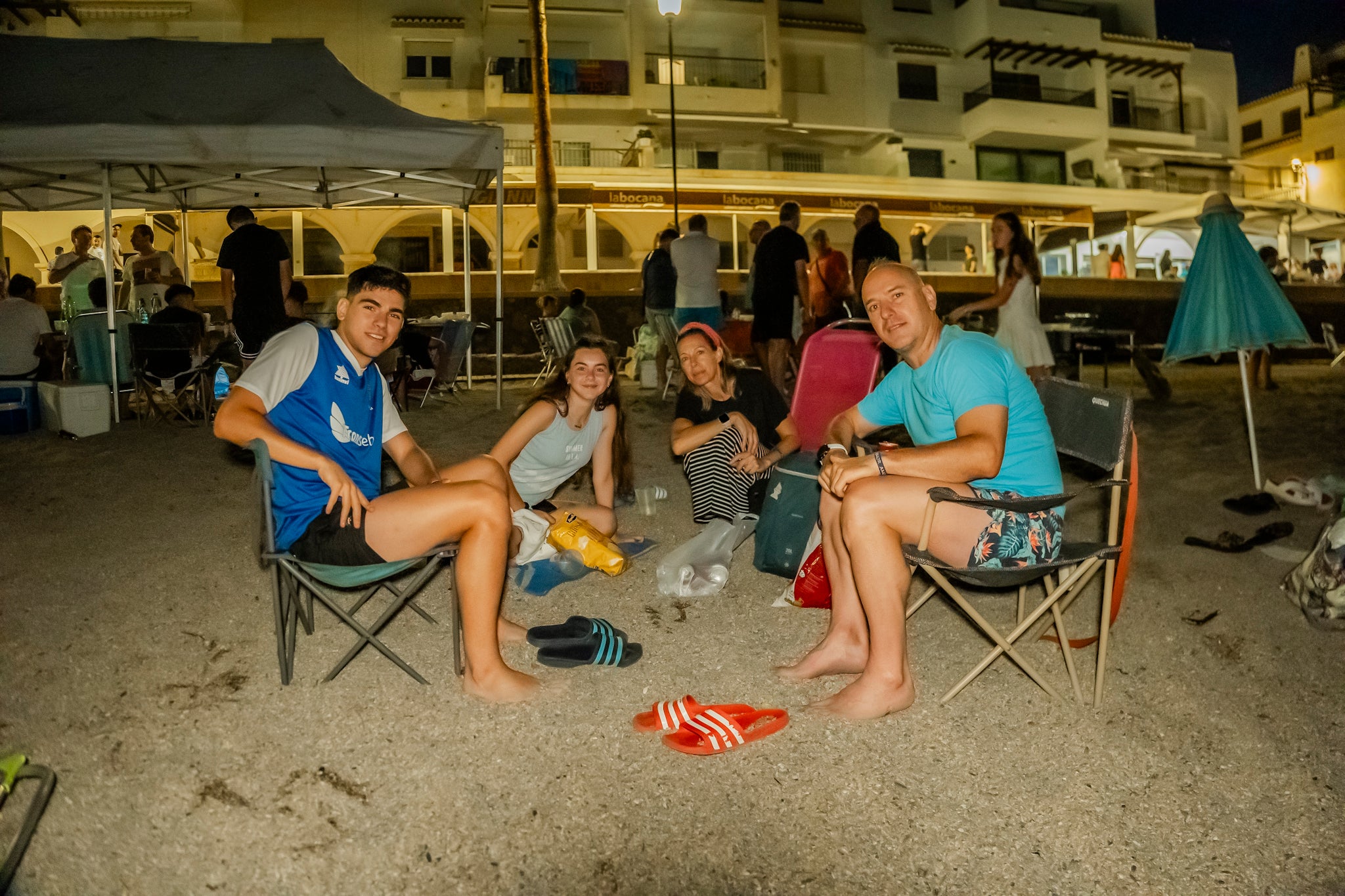 Así fue la Noche de San Juan en Roquetas de Mar